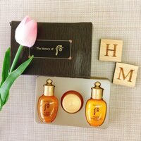 SALE Bộ dưỡng da 3 sản phẩm Whoo History of Whoo Gongjinhyang In Yang Special Gift Set 3Pcs