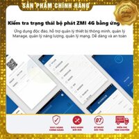 [Sale]  Bộ phát Wifi 4G di động kiêm sạc dự phòng Xiaomi ZMI MF885 - Bảo hành 12 tháng