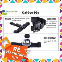 [SALE] Bộ phụ kiện cho camera hành trình, gậy selfire, dây đeo ngực, dây đeo đầu, túi cho camera thể thao gopro, sjc