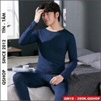 [SALE] BỘ QUẦN ÁO NGỦ THUN COTTON ÔM SÁT BODY QM15