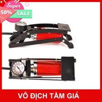 [Sale] Bơm Đạp Chân Đa Năng Mini Cho Ô Tô Xe Máy, Bóng Bay, Phao Bơi Tiện Dụng