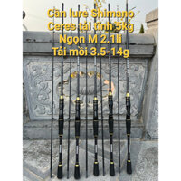(sale)  Cần câu lure Shimano Ceres tải tĩnh 5kg siêu trâu bò đủ size cần ngang đứng sale giá rẻ
