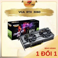 SALE Card Màn Hình VGA Geforce Inno3D RTX 3060 Twin X2 12GB - Cũ Chính Hãng Bảo Hành 03 tháng