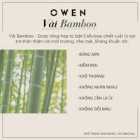 Sale Chính Hãng OWEN - Áo sơ mi ngắn tay Owen vải sợi tre 20605 - Áo sơ mi nam hot 🌺 neww * %