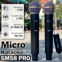 Sale cực khủnggg - MIC MTMAX SM58-PRO MẪU MIC MỚI SÀI PIN SẠC