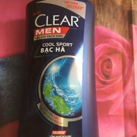 SALE - Dầu gội Clear Men bạc hà 650g, chai vòi