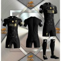 (Sale đầu mùa) Bộ Quần Áo bóng đá dài tay CLB Liver  2021-2022