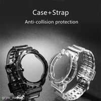 SALE Dây đeo trong suốt thay thế cho đồng hồ thông minh samsung galaxy watch 3 45mm 3 45m