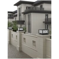 [SALE] Đèn trụ cột năng lượng mặt trời biệt thự hàng rào cửa trụ cột đèn ngoài trời sân trụ cột đèn