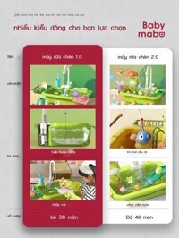 [SALE] Điện Trẻ Em Máy Rửa Bát Đồ Chơi Chơi Vòi Chậu Rửa Rau Bồn Rửa Tay Bé Gái Nhà Chơi Nhà Bếp 2