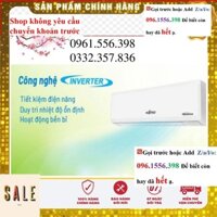 SALE Điều hòa Fujitsu 24000BTU 1 chiều inverter ASAG24CPTA-V, mới 100%, hàng chính hãng - Mới 100%