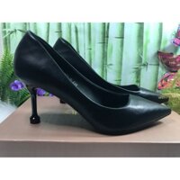 Sale đôi cao gót da màu đen size 36(1.5)