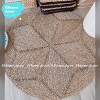 (Sale dọn kho) Thảm cói Vintage, thảm cói trang trí nhà cửa kích thước 1m5 - 1m8