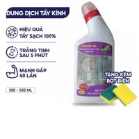 SALE Dung dịch tẩy cặn canxi trên kính SMART TK cho vách kính nhà tắm 300/500ml