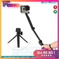 SALE Gậy 3 Khúc Selfie dành cho Gopro,Osmo – 3 Way Monopod Action Camera
