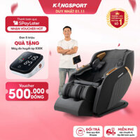 sale Ghế massage KINGSPORT G77 New màu sắc hiện đại, tích hợp điều khiển bằng giọng nói, khung ghế rộng rãi và thoải mái