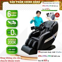 Sale Ghế massage toàn thân Kagawa K6 pro con lăn 4D đa năng tự động xoa bóp