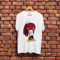 [SALE GIÁ ĐẸP]💞 Áo Thun Erza Scarlet - Áo Thun Fairy Tail đẹp - chất lượng cao - FRT-058
