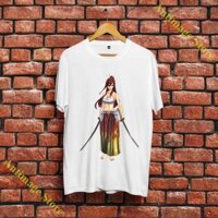 [SALE GIÁ ĐẸP]💞 Áo Thun Erza Scarlet - Áo Thun Fairy Tail đẹp - chất lượng cao - FRT-059
