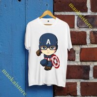 [SALE GIÁ ĐẸP]💞 Áo Thun Captain America - Áo Thun Marvel đẹp - chất lượng cao - CTA-001