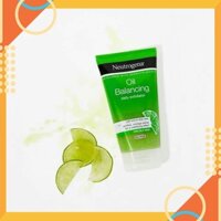 [Sale Giá Rẻ] Sữa rửa mặt Neutrogena Oil Balancing Daily Exfoliator - Sửa rửa mặt tẩy tế bào chết Hàng có sẵn tại shop