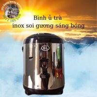 SALE GIÁ SỈ TẠI XƯỞNG Bình ủ trà sữa 3 lớp giữ nhiệt Inox 6L - 6L