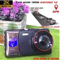 [Sale & giảm giá]Camera hành trình wintosee V2, GPS, ADAS cảnh báo làn đường, cảnh báo va chạm