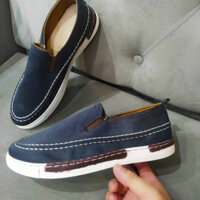 SALE - Giày Lười Vải Nam Slip-on mã G18 khâu viền Phong Cách Cá Tính Bền Đẹp thời trang dễ phối đồ