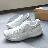 [Sale] GIÀY TENNIS NỮ ASICS GEL RESOLUTION 9 LIGHT GARNET/WHITE