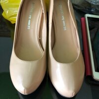 Sale giày Zara Basic màu Nude + đầm