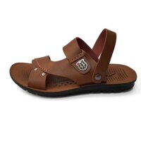 [SALE HÈ] Dép Sandal nam da siêu mềm VNXK DE88V