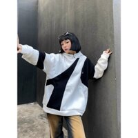 Sale Hời - Áo Khoác Hoodies Nữ Nón Có Nút Form Rộng Dày Mặc Thoải Mái hopy_store