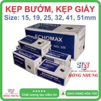 SALE Hộp 12 cái Kẹp Bướm SlechoEchomax 15mm19mm25mm32mm41mm51mm. Giúp Bạn Sắp Xếp Giấy Tờ Hợp Lý, Gọn Gàng, Bền - 19mm