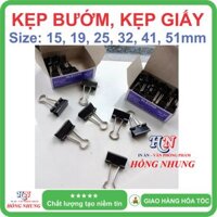 SALE Hộp 12 cái Kẹp Bướm SlechoEchomax 15mm19mm25mm32mm41mm51mm. Giúp Bạn Sắp Xếp Giấy Tờ Hợp Lý, Gọn Gàng, Bền - 25mm