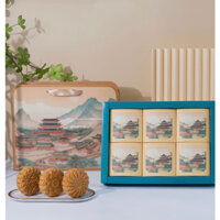 (sale) hộp đựng bánh trung thu 6 bánh 125-250gr