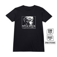 (SALE HOT) Áo thun in hình Mikasa ACKERMAN ATTACK ON TITAN độc đẹp