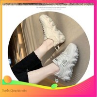 SALE HOT ⚡FLASHSALE⚡ Giày nữ sneaker Miariboo đế độn cao 5cm 👟 2020 ↩ .  *