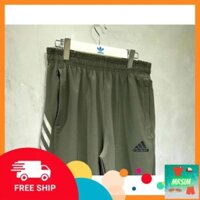 SALE HOT HÀNG SX CHO HÃNG [Ảnh Thật] Quần gió chống nước, quần phượt gió xốp ba vạch chéo