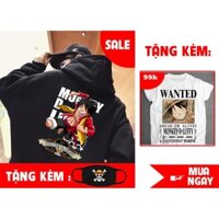 SALE- HOT - Mẫu áo Hoodie in hình Luffy giá rẻ xả kho - Fan One Piece nào cũng nên có / ao cực chất - cực HOT