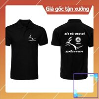 [SALE] HOT-  [SALE GIÁ GỐC] [ BÁN CHẠY ]Áo Exciter club - áo phông bikers cực HOT khuyến mại khủng giá rẻ dẹp