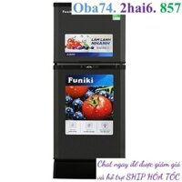 Sale-HR T6120TDG - Tủ Lạnh Funiki 120L HR T6120TDG (Làm lạnh gián tiếp, Non – Inverter) - Giao Hàng Miễn Phí HCM
