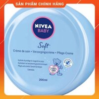 [SALE  Kem dưỡng ẩm  NIVEA BABY SOFT dành cho bé -ĐỨC- 200ML