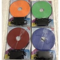 [Sale] (Kèm Nguồn) Đèn Led Neon 5M Uốn Chữ Cao Cấp, Đèn Neon Trang Trí Ngoài Trời.