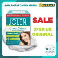 [SALE] Kem Tẩy Màu Lông Jolen 37gr Original cho da thường - Nhập UK (Kem Làm Nhạt Màu Lông/ Kem Nhuộm Lông Mày)