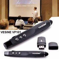 [SALE KHÔ MÁU] Bút trình chiếu slide powerpoint laser Vp101-Bút thuyết trình laze giảng dạy Vesine VP101 cao cấp chính h