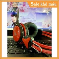 [SALE KHÔ MÁU] TAI NGHE CHỤP TAI JH-819 (Đỏ) - Headphone over ear Red JH 819