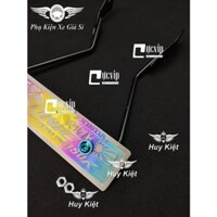 [Sale Khủng] Bảng Tên Sonic Titan Điện Phân 3D Mẫu VIP + Pat Gắn + 2 Ốc Titan GR5 + 2 Tán tặng Kèm 5399