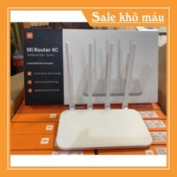 SALE KỊCH SÀN [Bản Quốc Tế] Xiaomi N 300Mbps Bộ Phát Wifi R4CM - Mi Router 4C - Quốc Tế Tiếng Anh 4 Anten rời -BH 2 năm