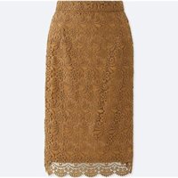 Sale kịch sàn chân váy ren Uniqlo chữ A