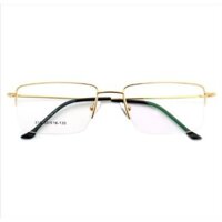 (sale) Kính chống bụi, kính đi đường 0 độ siêu nhẹ Hợp kim titanium nửa viền KT500